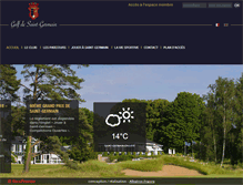 Tablet Screenshot of golfstg.org